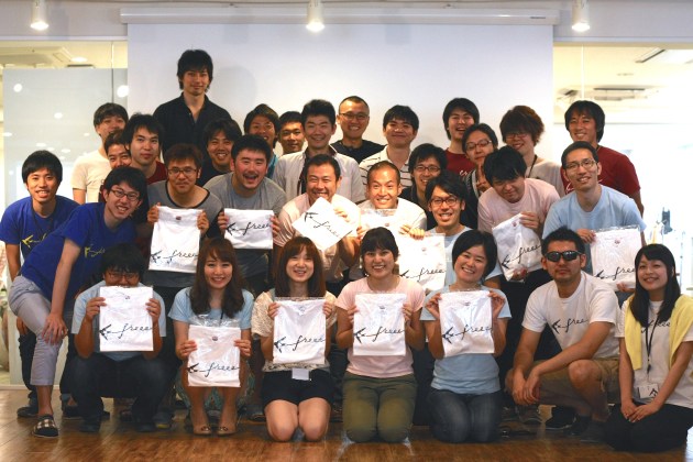 五反田で集合写真